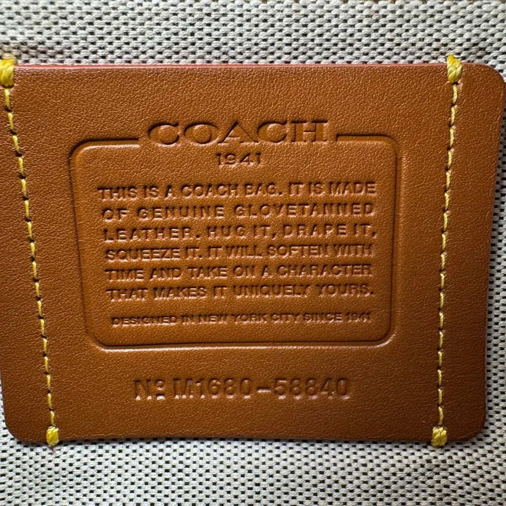 Coach Rogue 25 Black Red Tearose Flower Floral Glovetanned Leather Satchel Bag - Picture 15 of 15